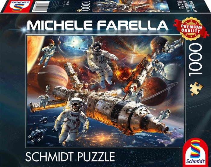 Schmidt Spiele Michele Farella: Magische Sternenwelten - Schwerelos im All (1000 Teile)