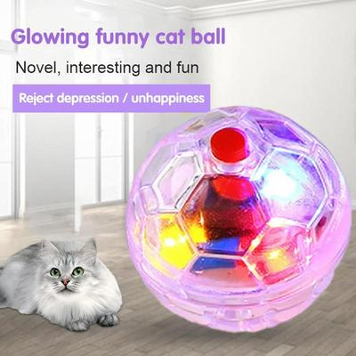 Uplift Essentials Motion Activated Ghost Hunting LED Ball High Visibility Interactive Flash Pounce Toy Motion Activated Ghost Hunting LED Ball High Visibility Interactive Flash Pounce Toy