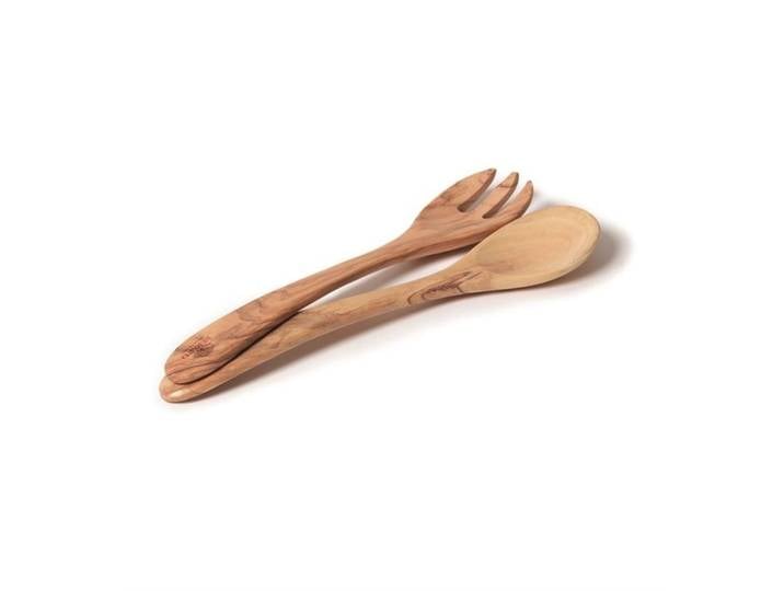 Diverse Salatbesteck Provencal braun Holz 2 Stk - Salatbesteck