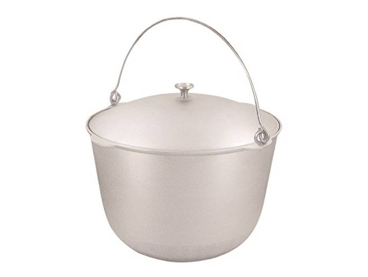 Camping Aluguss Kazan 20 Liter Kasan Gulasch-Topf XXL