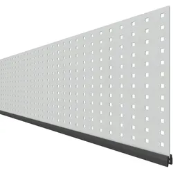 TraumGarten SYSTEM Dekorprofil Gamma 30 cm Silber