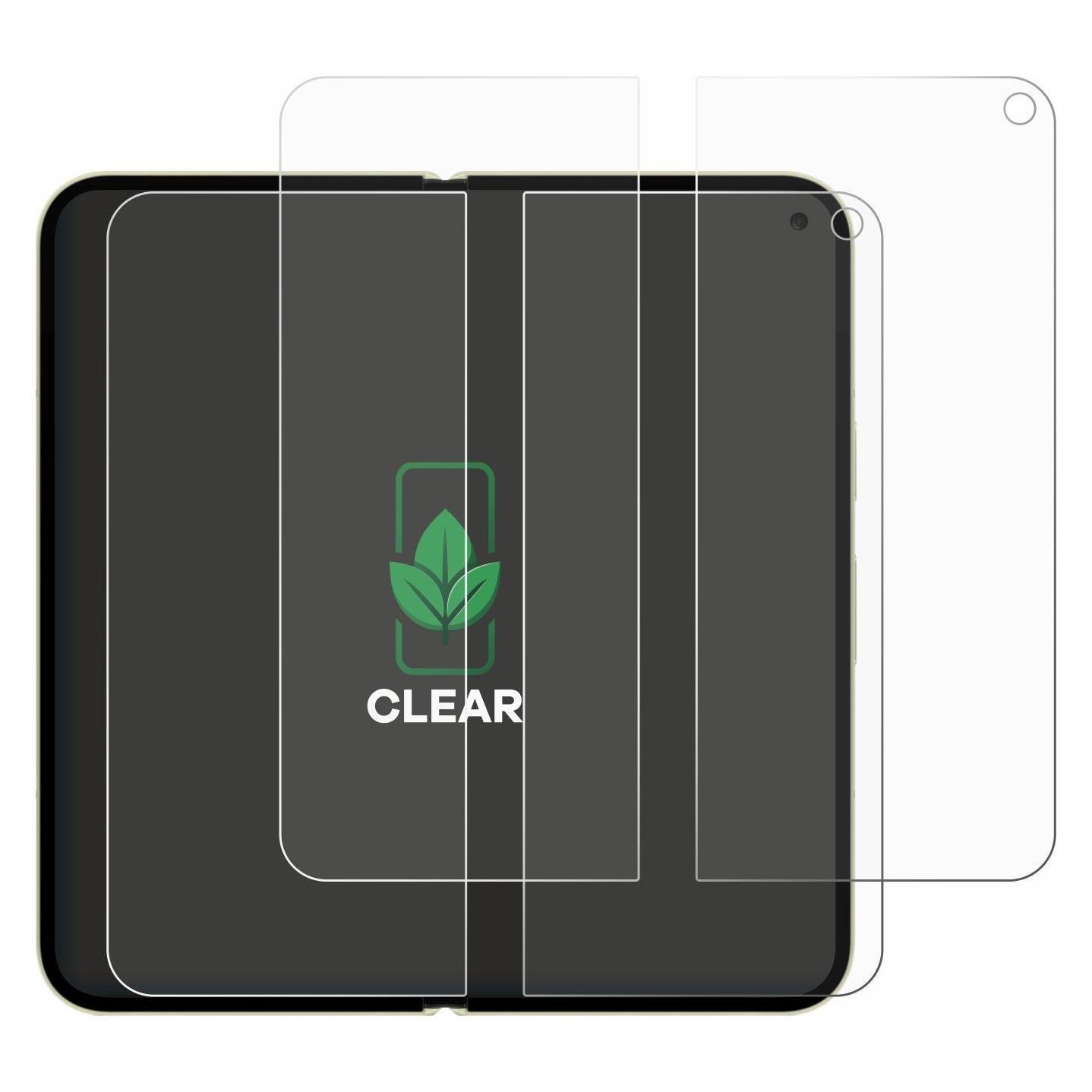 ScreenLeaf Schutzfolie für Google Pixel 10 Pro Fold (Inneres Display) Displayschutz Display Schutz Folie Klar (2 Stk., Google Pixel 10 Pro Fold) (6160273)