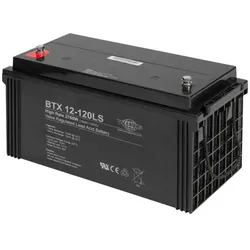Wing BTX12-120LS 12V 126,2Ah high rate hochstromfähig Bleiakku AGM Blei Gel Akku