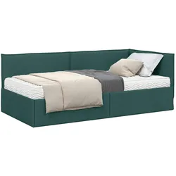 vidaXL, Bett, Eckbett (90 x 190 cm)