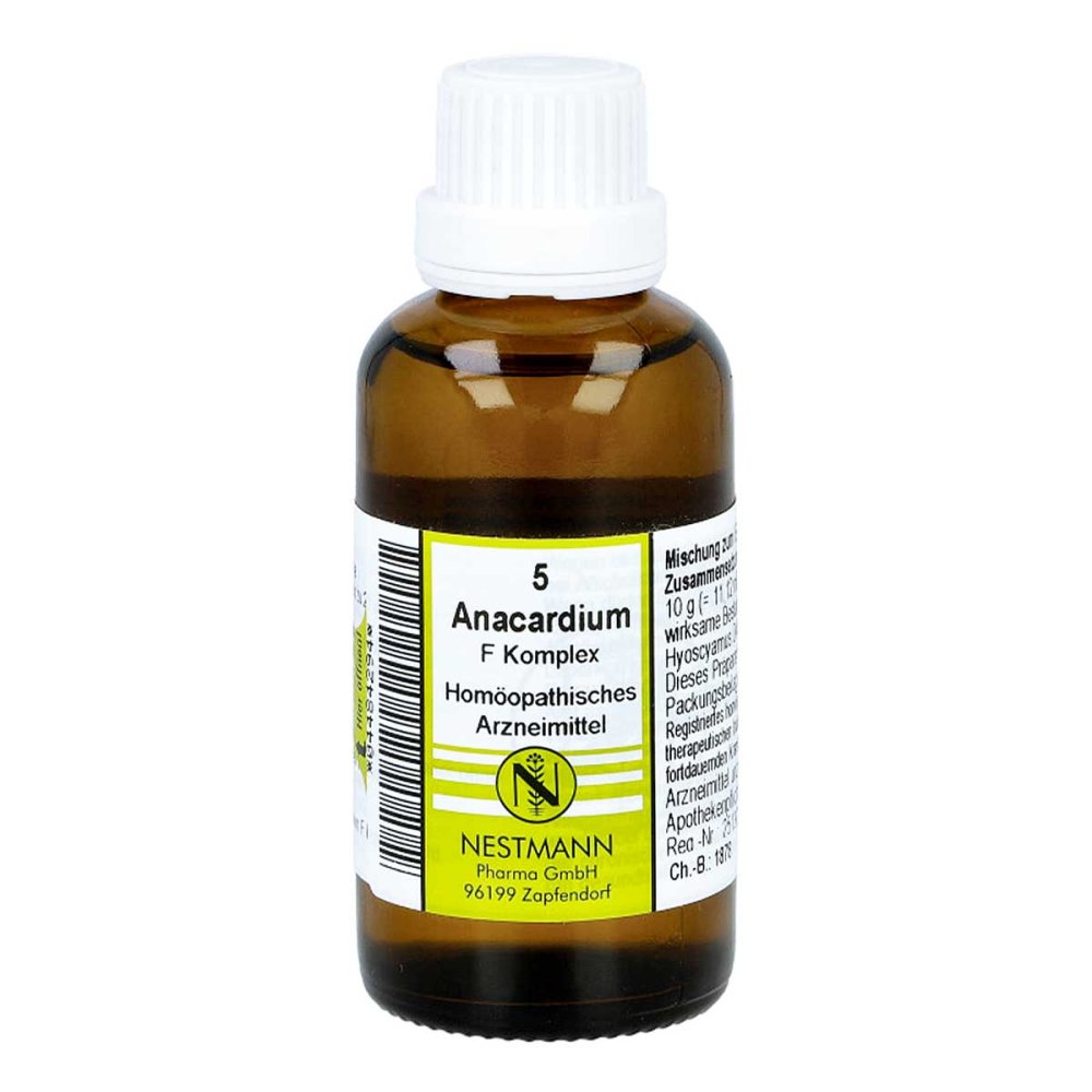 NESTMANN Pharma GmbH Anacardium F Komplex Nummer 5 Dilution 04484294