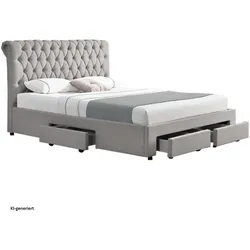 HTI-Living, Bett, Bett mit Stauraum 140 x 200 (140 x 200 cm)