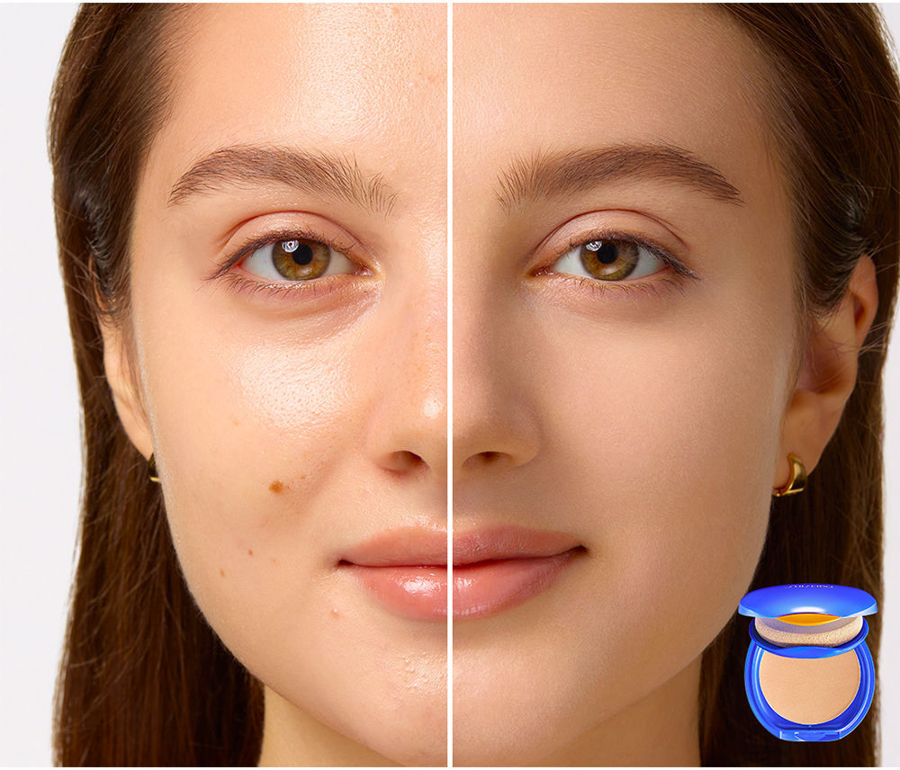 Shiseido Recharge maquillage solaire compacte Uv Protective SPF30 #Beige Foncé