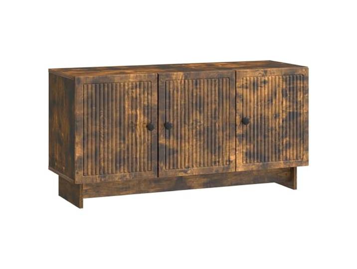 Makastle TV-Schrank Räuchereiche 99x34,5x50 cm Holzwerkstoff
