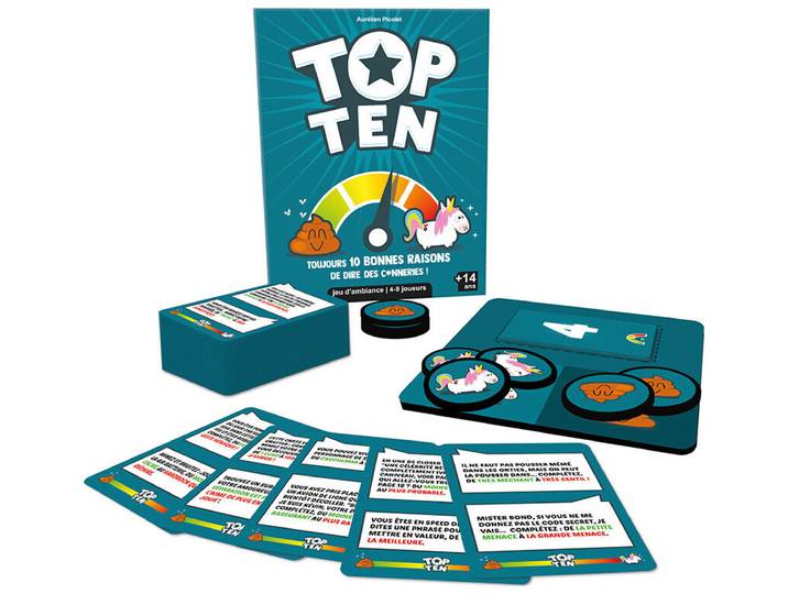 Cocktail Games TOP TEN 14+ Jahre (Französisch)