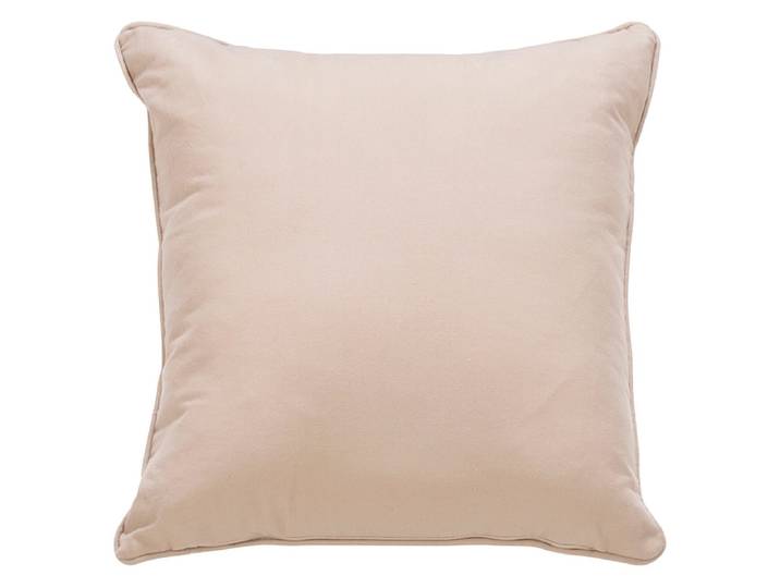 Kissen PANAMA 45x45cm beige unifarben