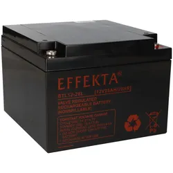 Effekta BTL 12-28 AGM Bleiakku 12V 28Ah – wartungsfreier VRLA-Akku