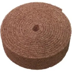 Schleifvlies-Rolle Korund 10m x 115mm veryfine A - braun