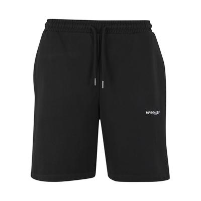 Sweatshorts "Upscale by Mister Tee Upscale Core EMB Heavy Sweatshorts", Herren, Gr. M, US-Größen, schwarz, 100% Baumwolle, UPSCALE BY MISTER TEE, normal, Hosen Sweatshorts