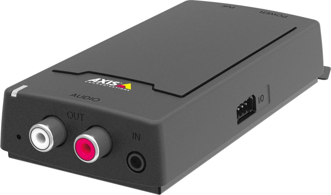 Axis 02370-001, Netzwerkbrücke, Ethernet/LAN, Schwarz