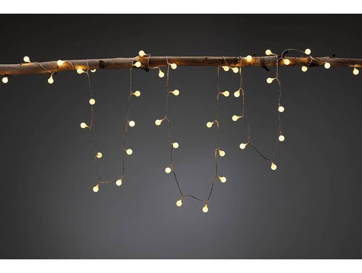 Guirlande lumineuse Plug & Shine Kibi 500cm Noir