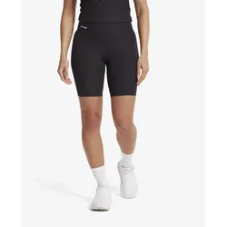 Shape Ribbed Biker Shorts Damen Espresso, Größe:S - Outdoor Tights - Braun