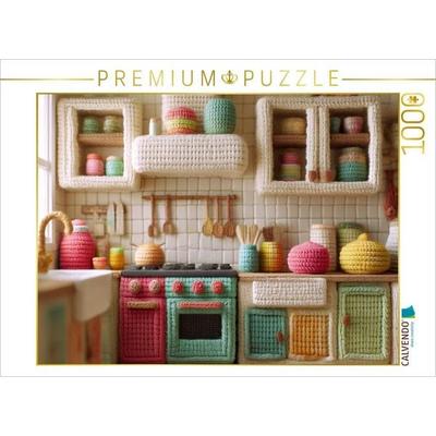 CALVENDO Puzzle Küche aus Wolle | 1000 Teile Lege-Größe 64x48cm Foto-Puzzle für glückliche Stunden