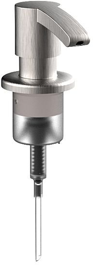 Keuco Elegance Ersatzpumpe 11653070000 lose, Edelstahl, für Schaumseifenspender