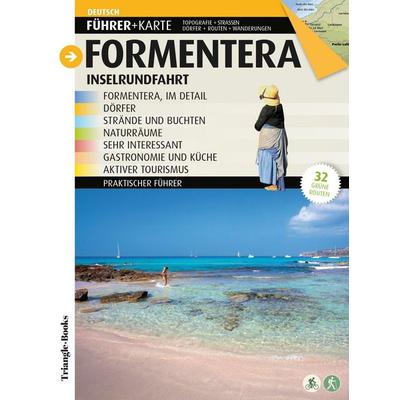 Formentera Inselrundfahrt. Führer + Karte, Taschenbuch von Marga Font, Triangle Postals