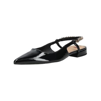 Ballerina HÖGL "Högl Ballerinas Leder", Damen, Gr. 38, schwarz, Leder, Schuhe Ballerina