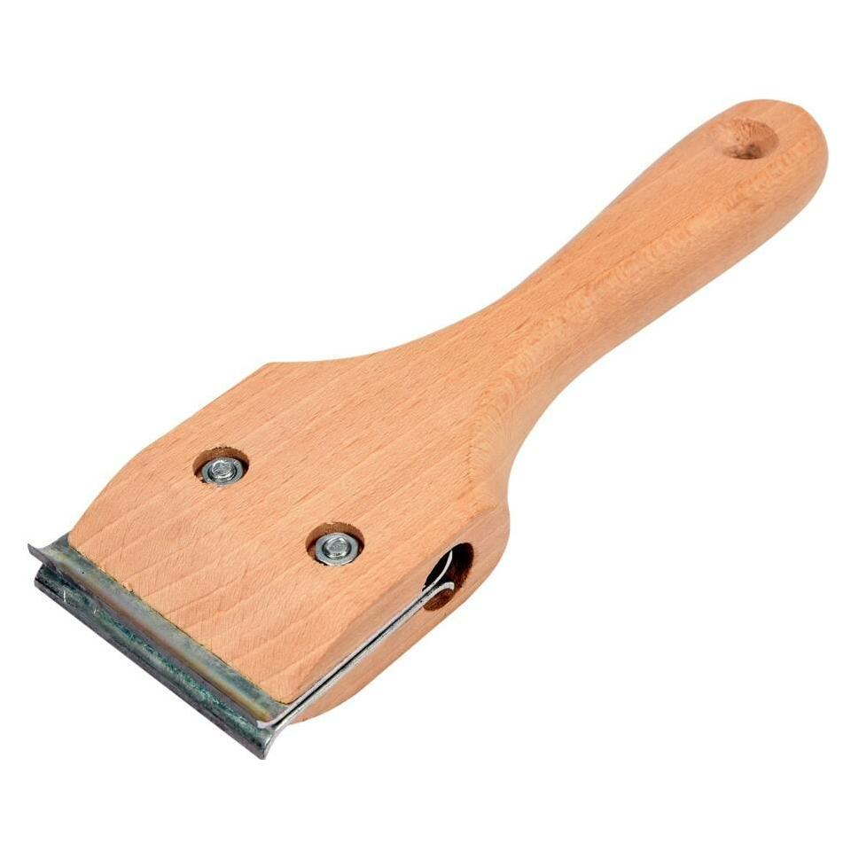 Toya Manueller Holzschaber 6 cm 06860 (20 cm) (06860)