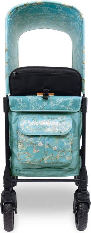 Wonderfold W2 Luxe Pro für 2 Kinder / Bollerwagen Van Gogh Edition, Wonderfold:Van Gogh Almond Blossoms