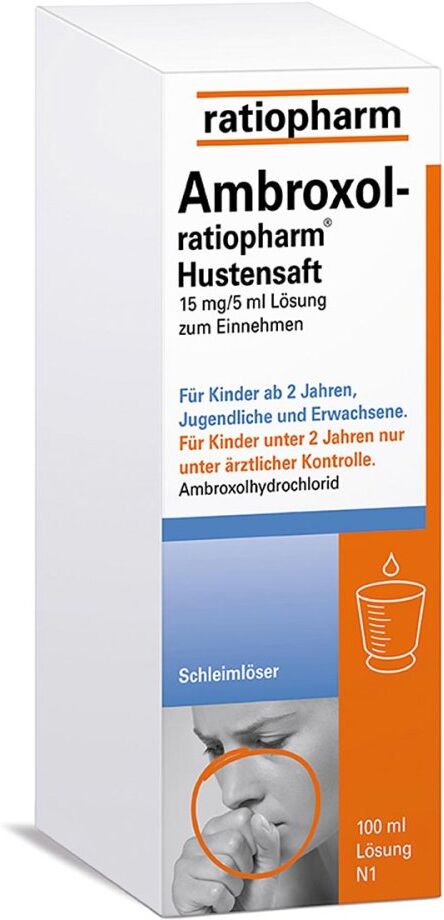 Ambroxol ratiopharm Hustensaft 100ml