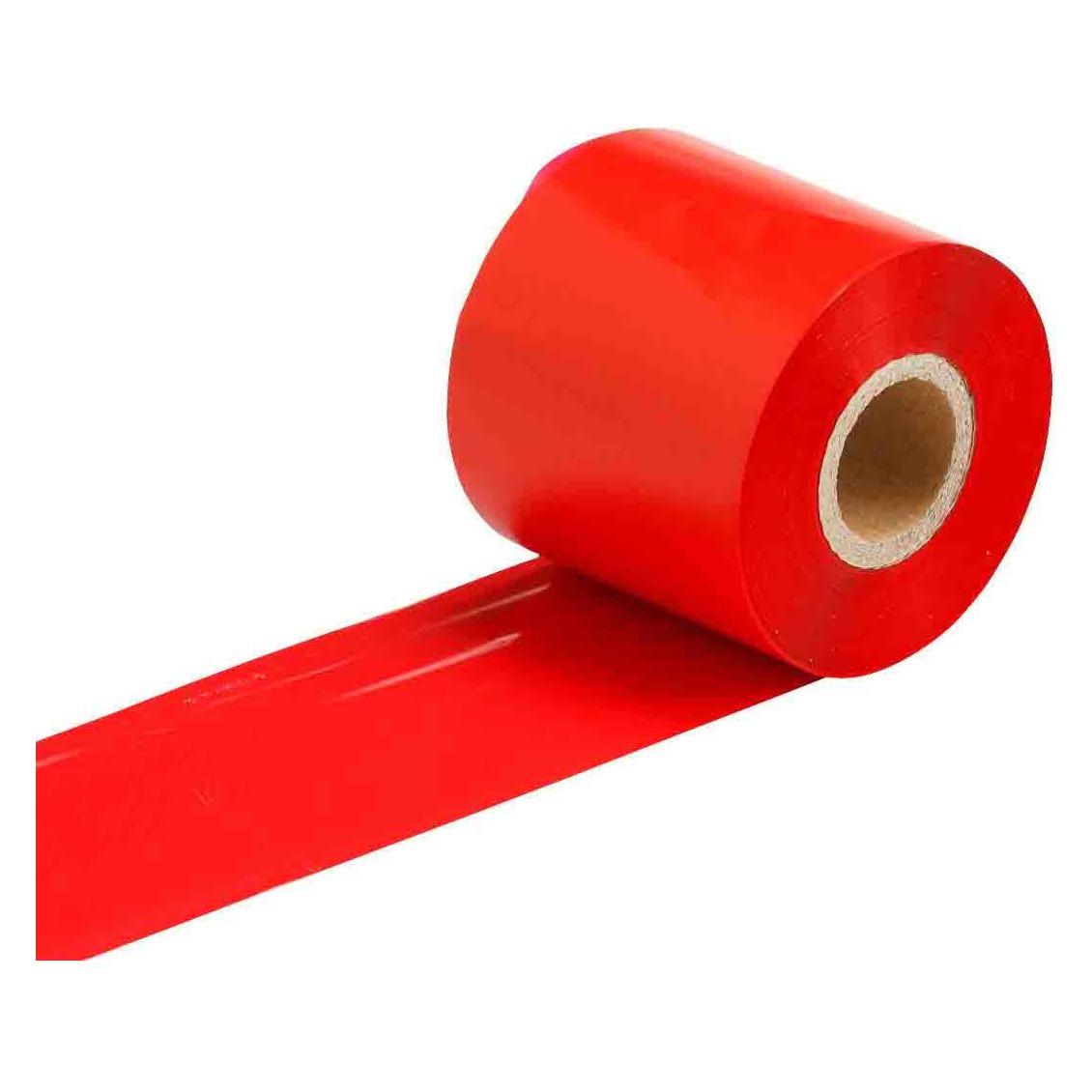 Brady R-4500R, Wachs/Harz-Farbband, Rot, 60.00 mm x 300.00 m, f. THT Bradyprinter (60 mm) (R4500-RD)