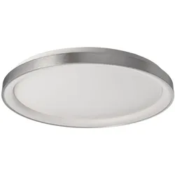 Deko-Light Deckenaufbauleuchte Merope 600mm 42W Dimmbar 3000/4000K Silber