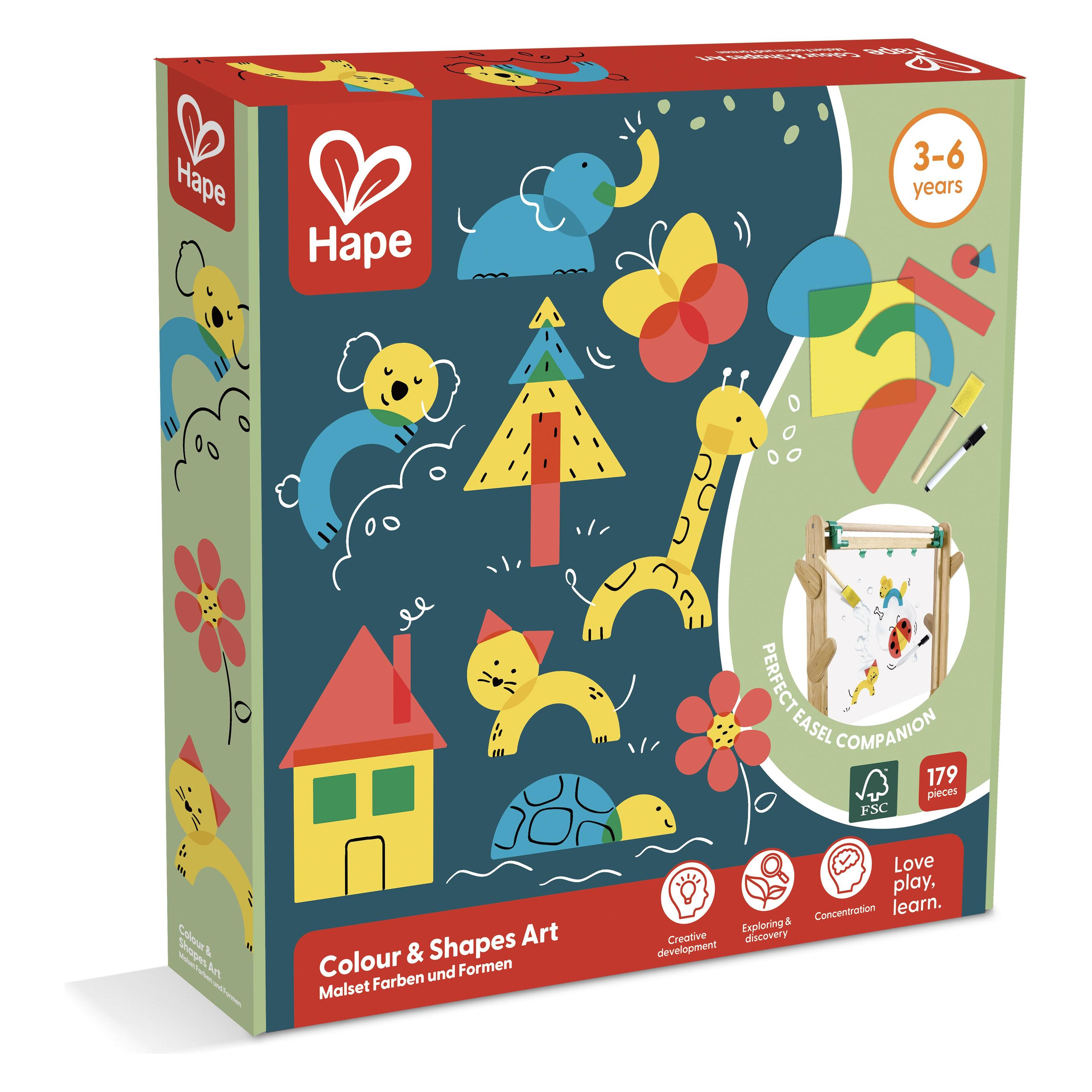 Hape Malset Farben und Formen (E2011A)