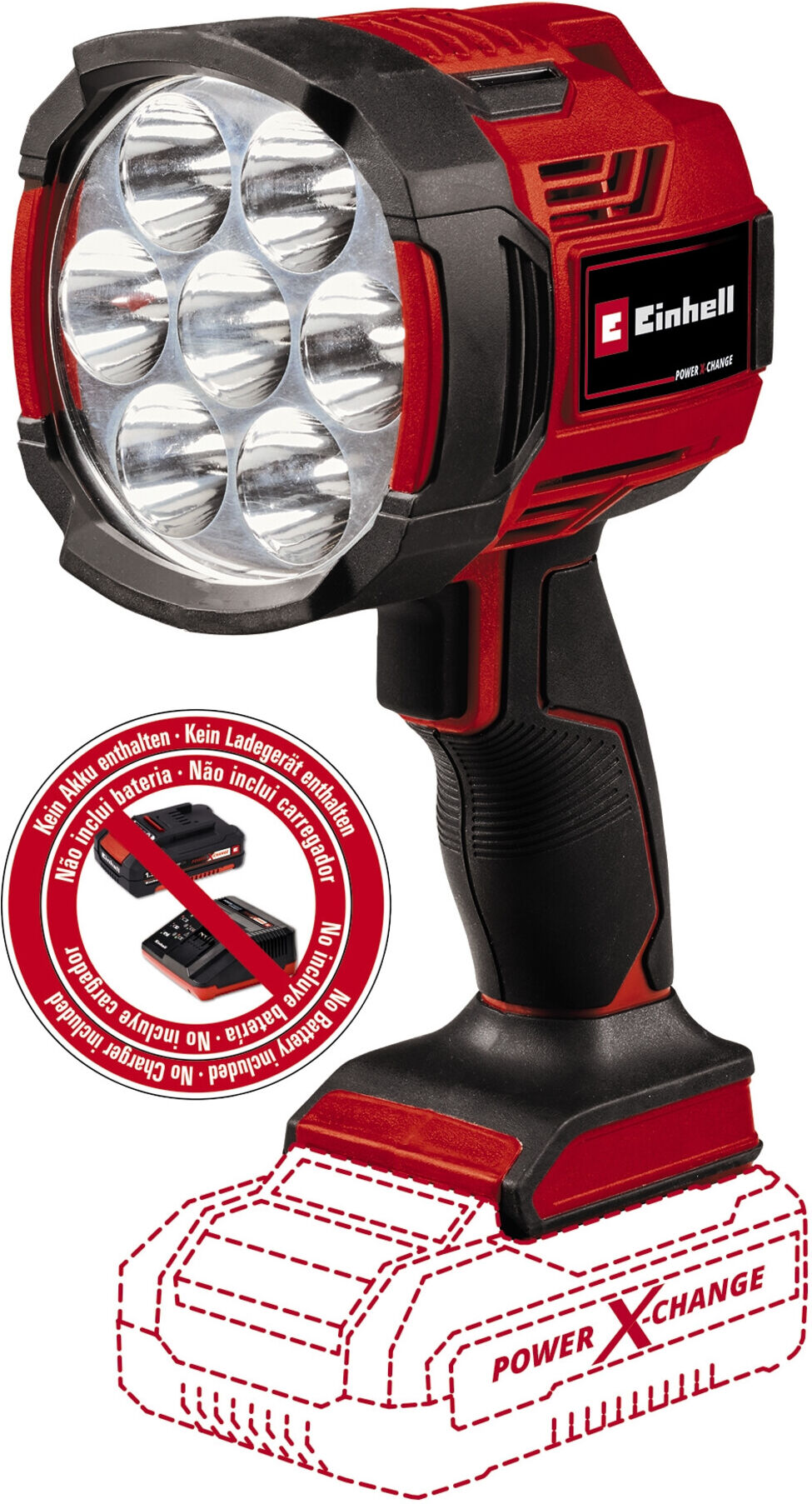 Einhell Akku-Lampe TE-CL 18/2500 LiAC-solo (4514145)