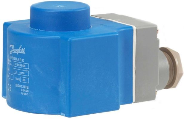 Danfoss Magnetventil-Spule 018F6857 BG DC, 24 V, 16 W, Gleichspannung
