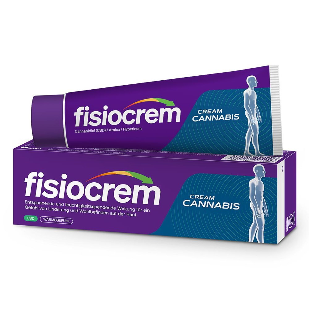 Uriach Germany GmbH Fisiocrem Cream Cannabis zur Pflege der Haut, mit Wärmeeffekt 18306805