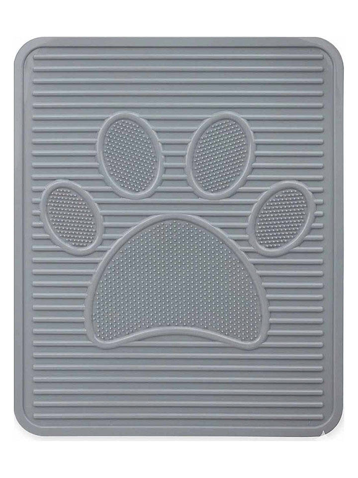 Paws&Whiskers Katzenstreumatte in Grau - (L)51 x (B)42 cm - onesize