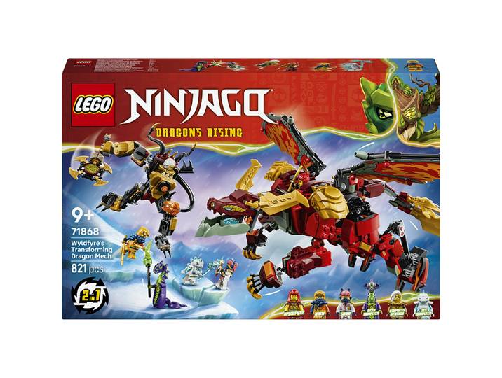 LEGO® NINJAGO - Le Robot Dragon Transformable de Braséra - 71868