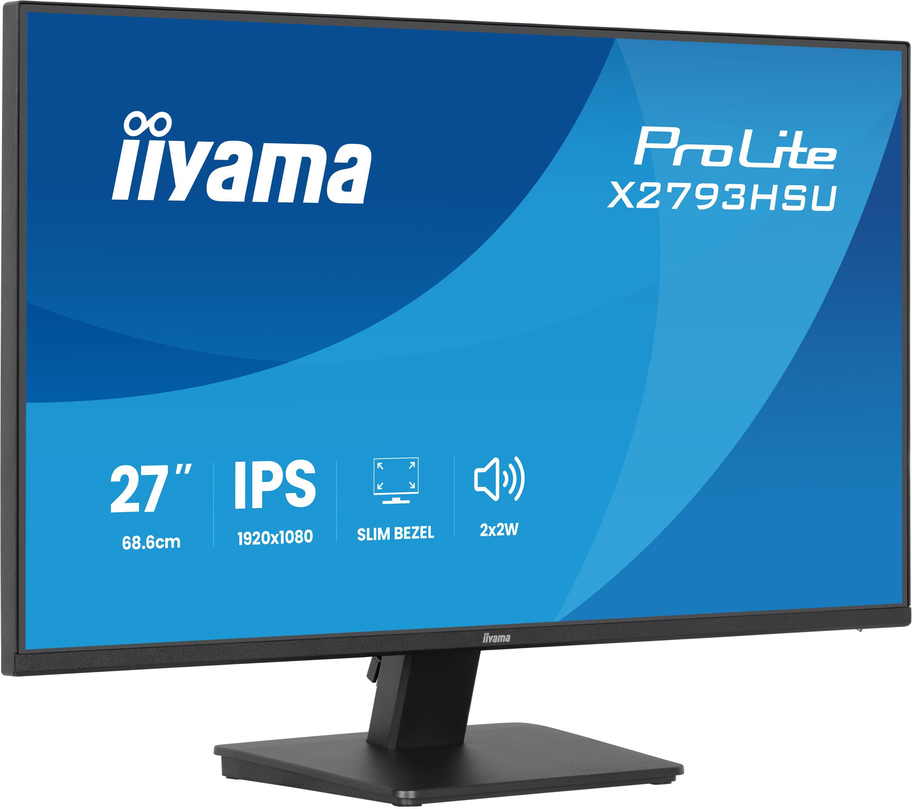 iiyama ProLite X2793HSU-B1 68,5cm (27") FHD IPS 16:9 120 Hz Monitor