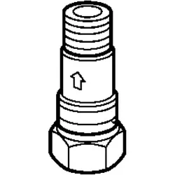 Hansa RV-Anschluss G3/8 x M14 x 1, 59913254 59913254