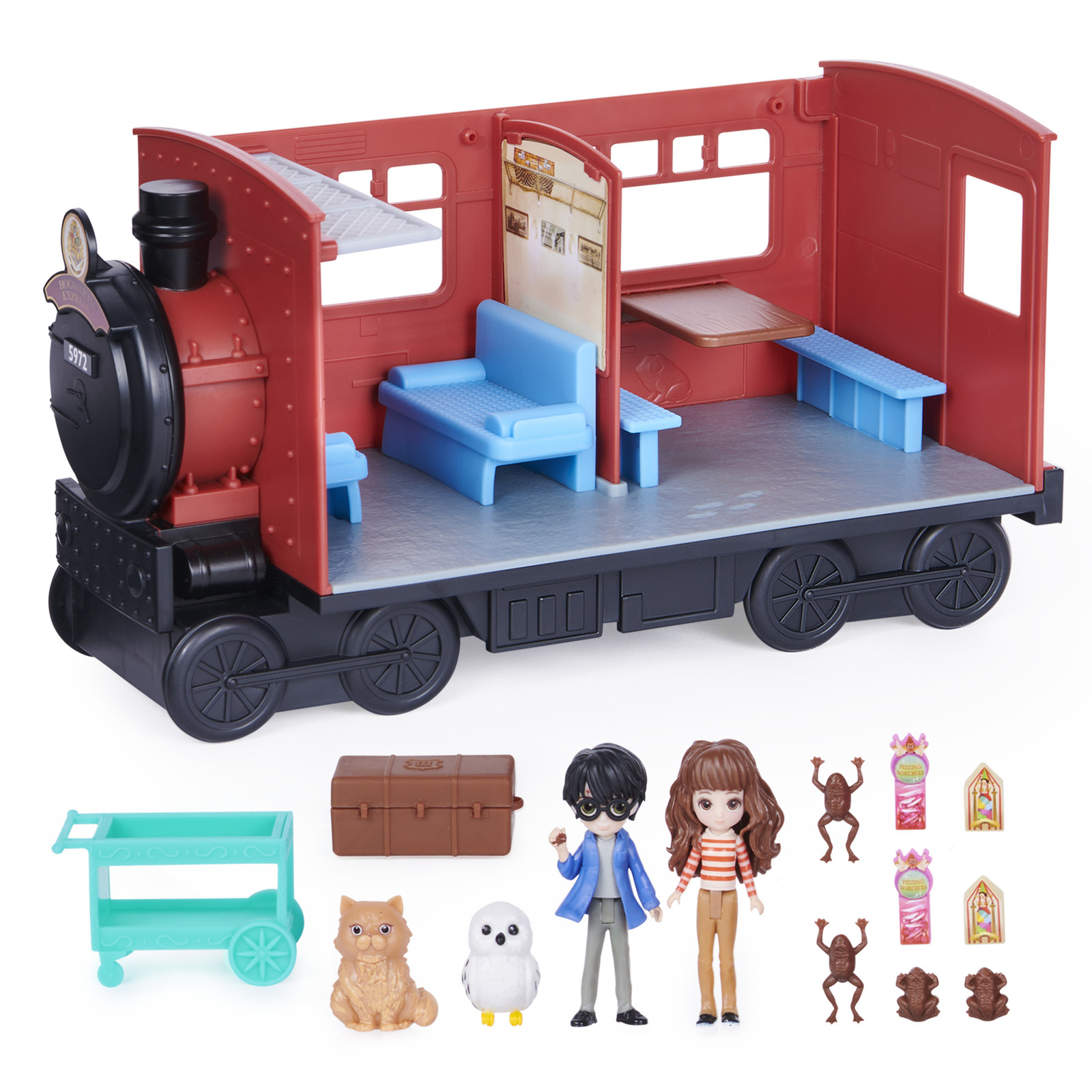 Spin Master Wizarding World Harry Potter Hogwarts Express treinsetspeelgoed en speelfiguur