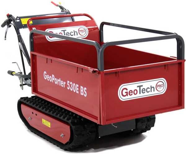 GeoTech Pro Raupendumper GeoPorter 530E BS CR950 mit ausziehbaren Seitenwänden - 500 kg