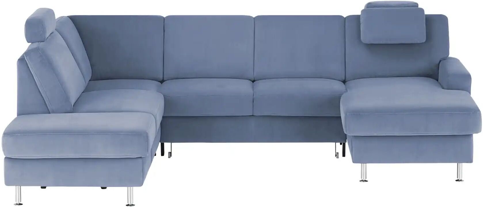 meinSofa Wohnlandschaft Mit verschiedenen Funktionen verfügbar Jana ¦ blau ¦