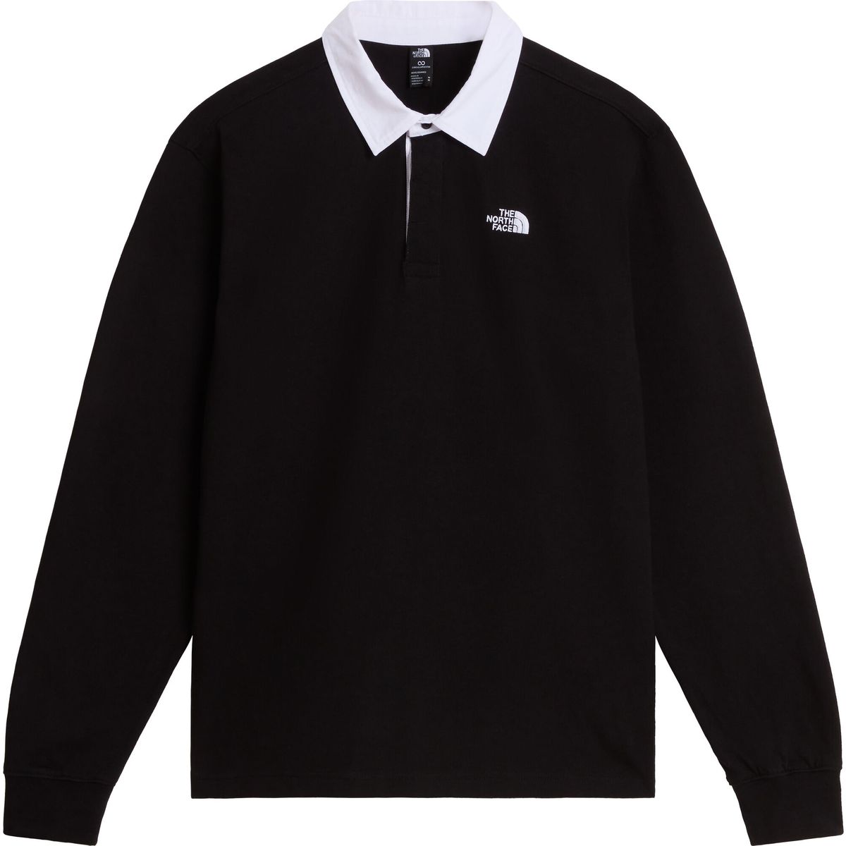 The North Face Mens Vista Rugby Long Sleeve Shirt tnf black (JK3) XXL NF0A8H7EJK3-XXL