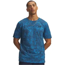 UNDER ARMOUR Icon Novelty T-Shirt Herren 430 - aegean blue/black L