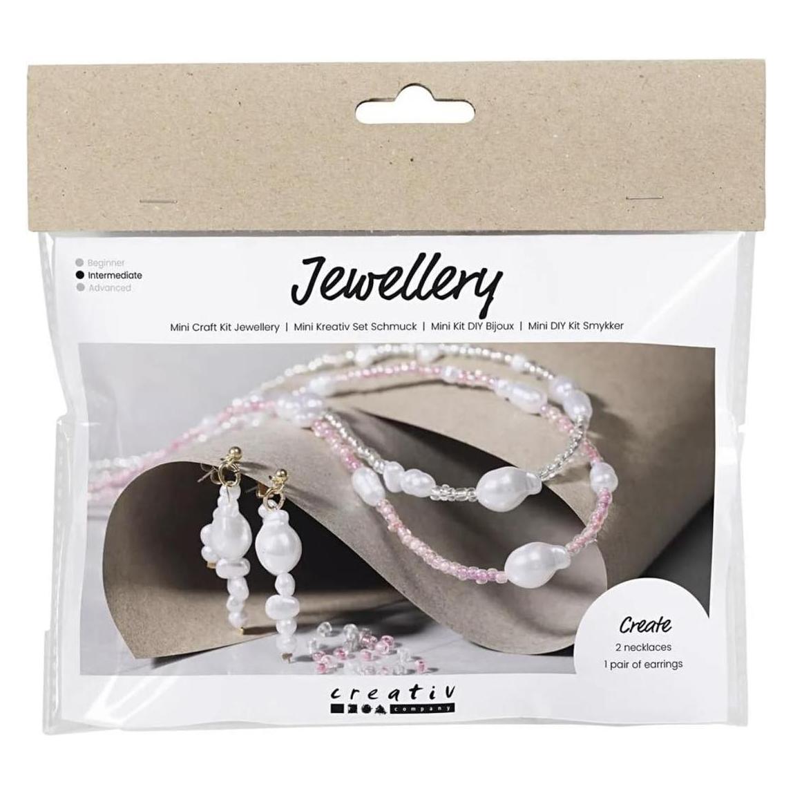 Creativ Company Mini Craft Kit - Jewellery - Necklaces & Earrings (977724) (977724)
