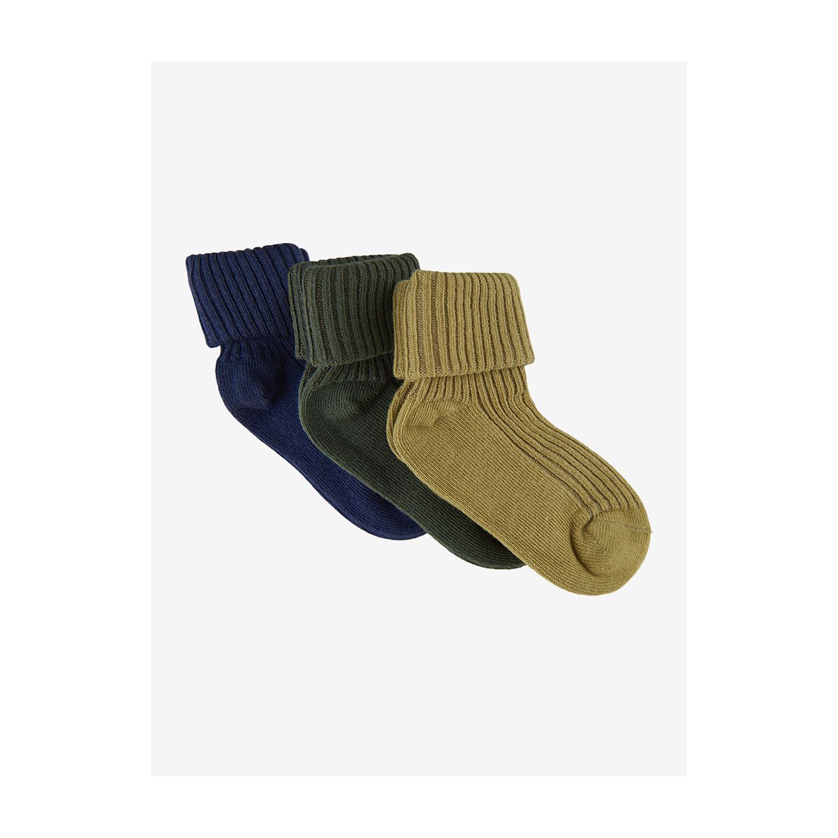 Minymo Baby Sock rib (3 Pack) agave green (902) 15\18 5755-902-15\18