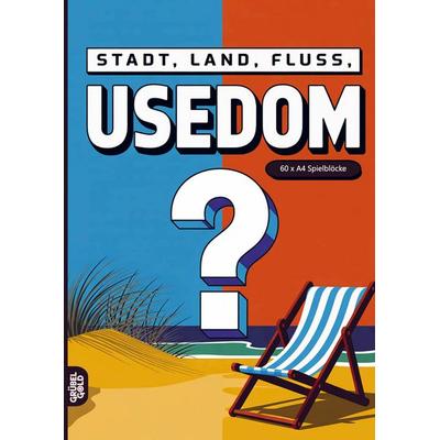 Stadt, Land, Fluss, Usedom, Taschenbuch von Grübelgold Rätselhefte, Grübelgold, 978-3-693-19307-5