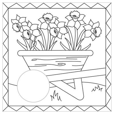 URSUS 6 Wabenball-Bilder 'Frühling'