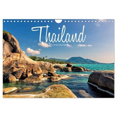 Thailand Impressionen (Wandkalender 2027 DIN A4 quer), CALVENDO Monatskalender