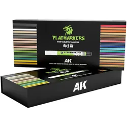 AK Interactive, Marker, - Special Box 34 PlayMarkers (34x)