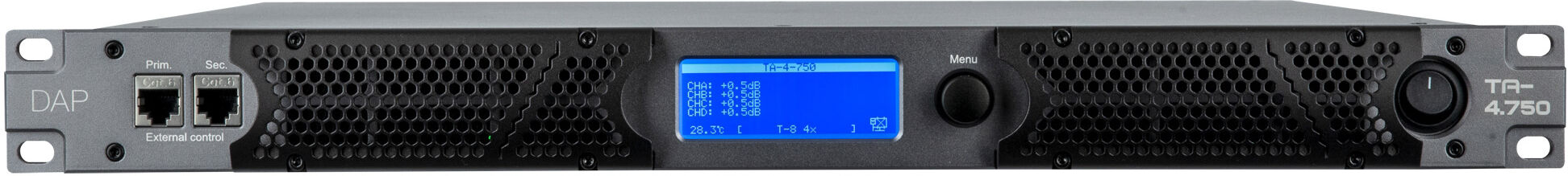 DAP Audio Ta-4.750 4x 750 W Touring-Verstärker Mit Dsp