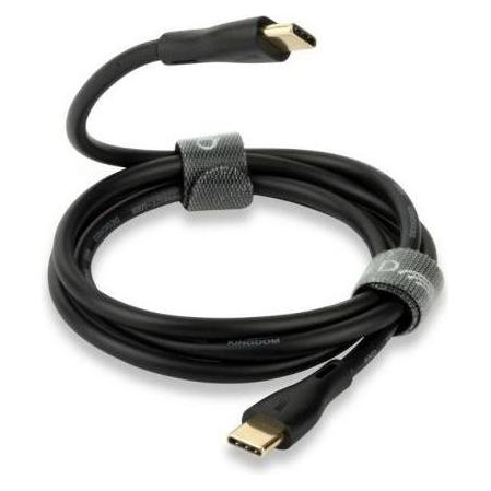 QED Connect Cable Usb-C (M) To Usb-C (M) 0.15m QE8224 (0.15 m) (CONNECTUSBCC-0.15M)